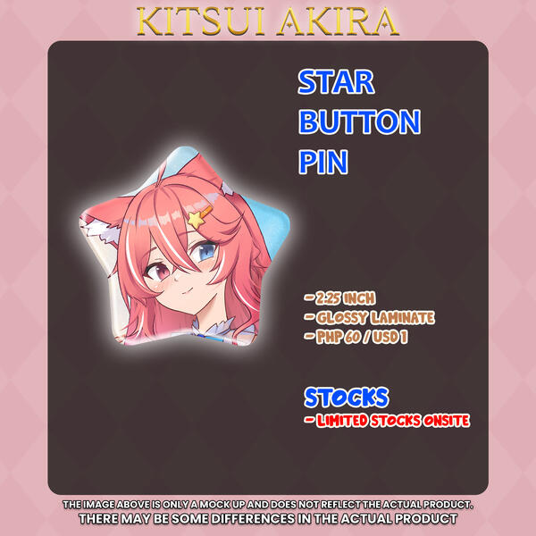 Kiichan Star Pin