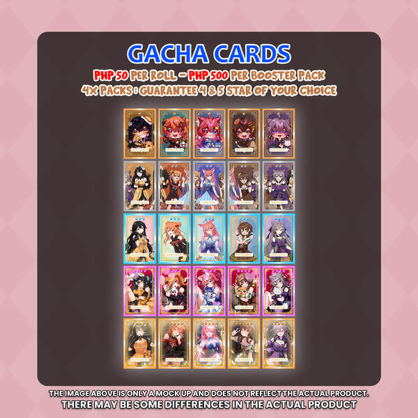 Gacha Cards