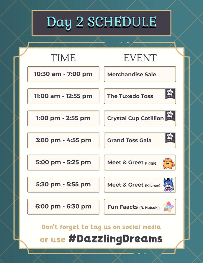 Day 2 Schedule